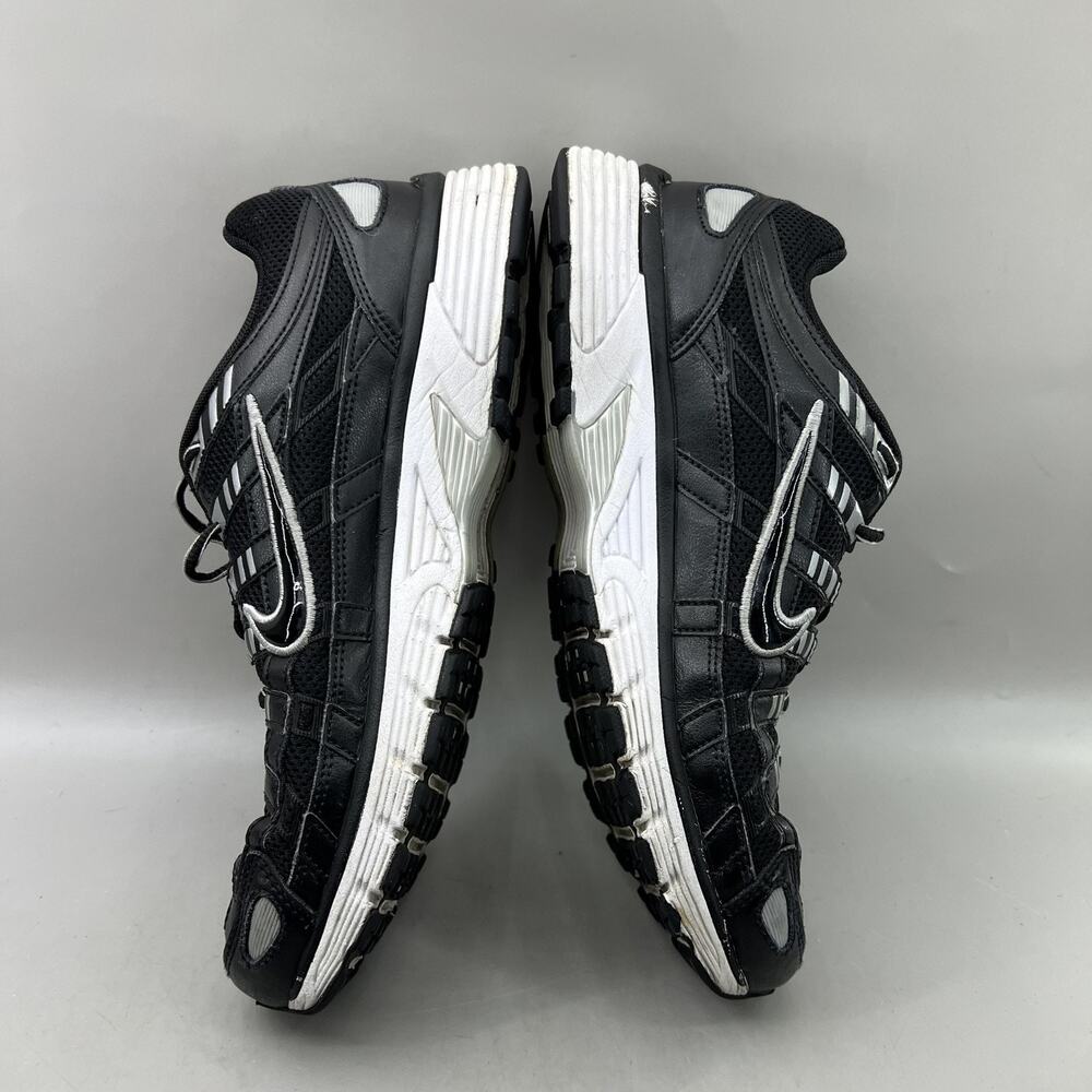 Nike P-6000 Running Shoes Men Size 9.5 Black White Mesh Comfort Cushion Sneakers - Picture 6 of 9
